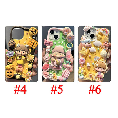 Cute Cartoon Baby Cream Phone Case | ZAKAPOP