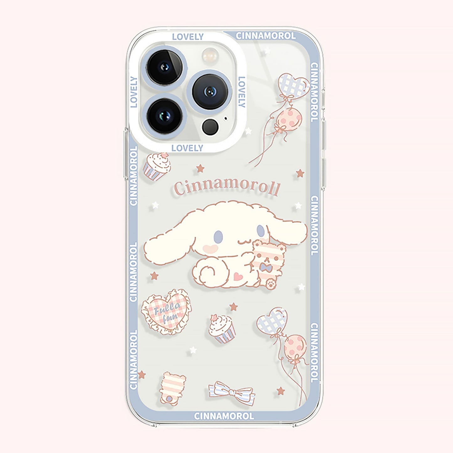 Cute Cartoon Big Ear Dog Clear Phone Case | ZAKAPOP