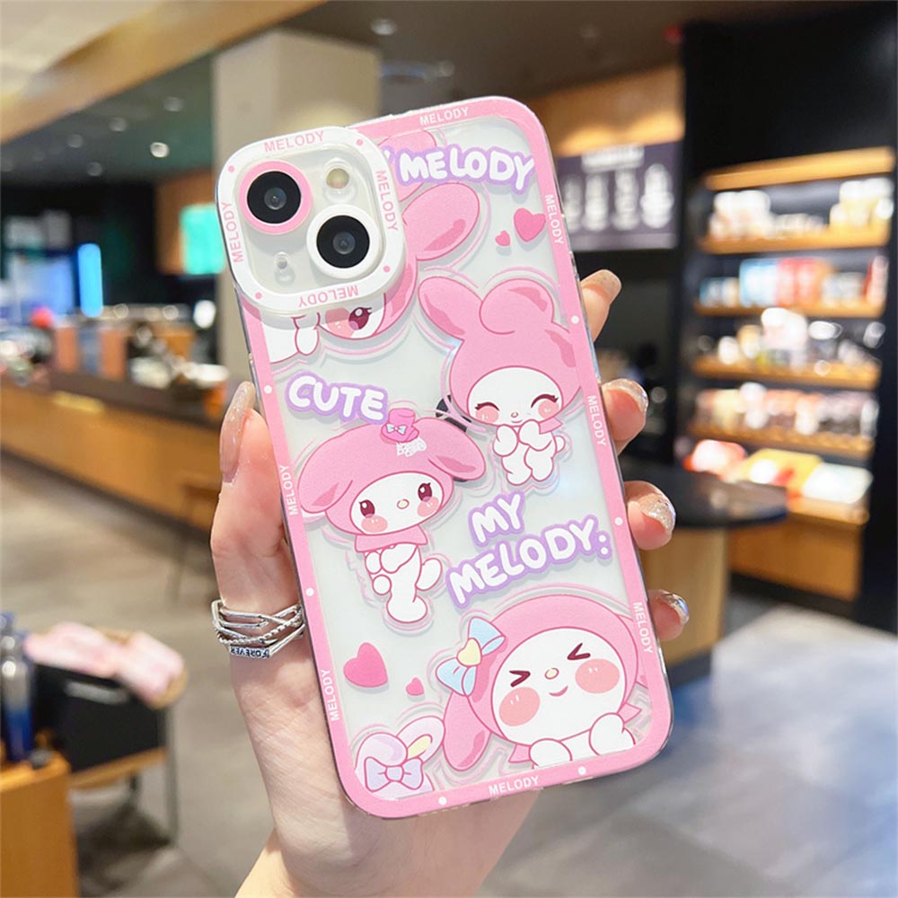 Cute Cartoon Character Clear iPhone Cases | ZAKAPOP