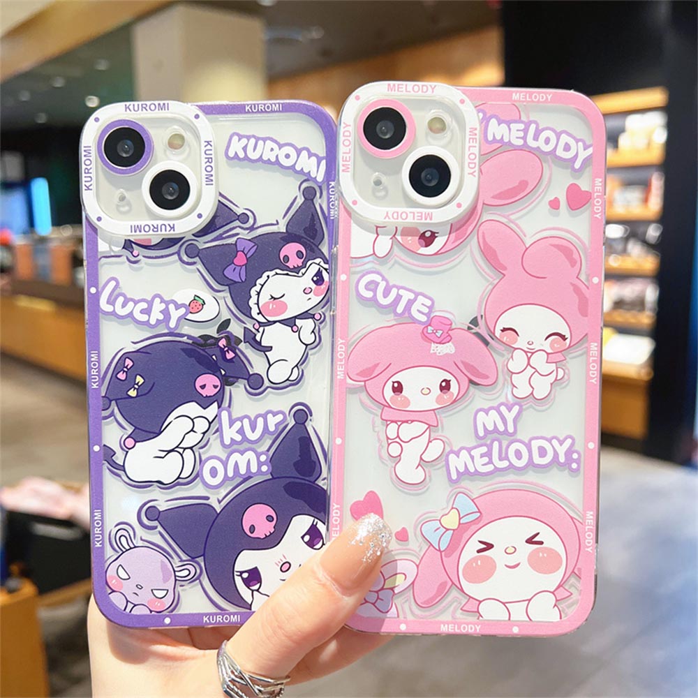 Cute Cartoon Character Clear iPhone Cases | ZAKAPOP
