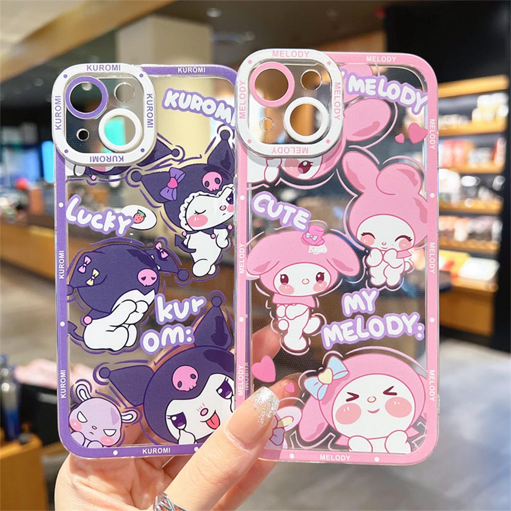 Cute Cartoon Character Clear iPhone Cases | ZAKAPOP