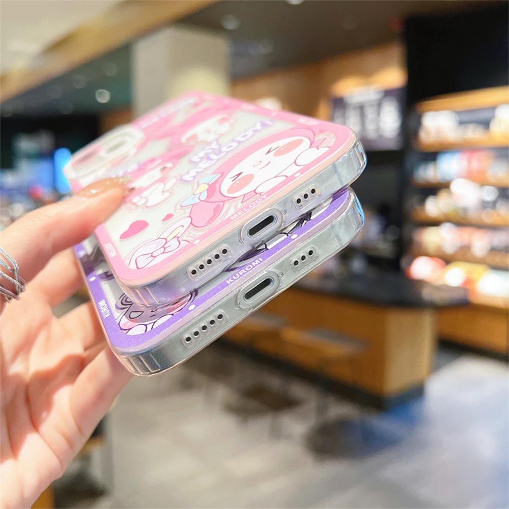 Cute Cartoon Character Clear iPhone Cases | ZAKAPOP