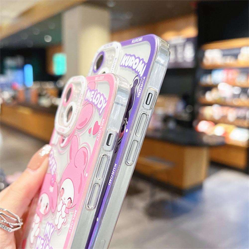 Cute Cartoon Character Clear iPhone Cases | ZAKAPOP