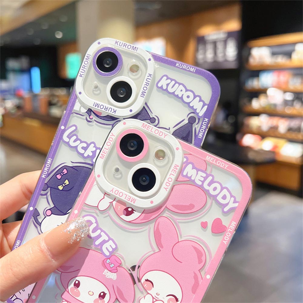 Cute Cartoon Character Clear iPhone Cases | ZAKAPOP