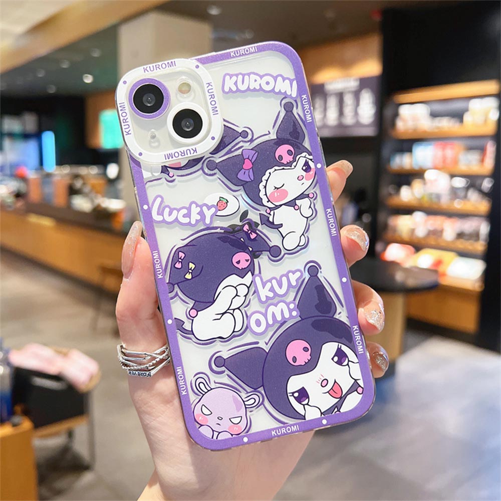 Cute Cartoon Character Clear iPhone Cases | ZAKAPOP