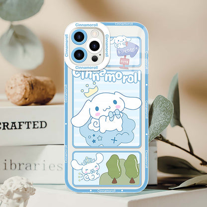 Cute Cartoon Dog Clear Phone Case | ZAKAPOP