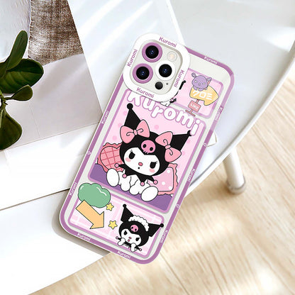 Cute Cartoon Dog Clear Phone Case | ZAKAPOP
