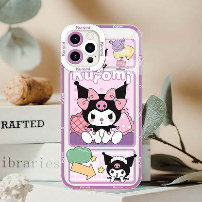 Cute Cartoon Dog Clear Phone Case | ZAKAPOP