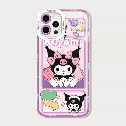Cute Cartoon Dog Clear Phone Case | ZAKAPOP