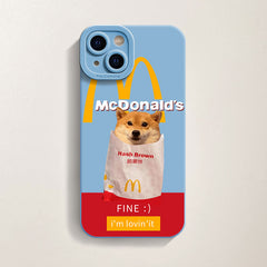 Cute McDonald Yellow Dog Phone Cases | ZAKAPOP