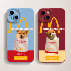 Cute McDonald Cat iPhone Cases | ZAKAPOP