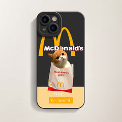 Cute McDonald Cat iPhone Cases | ZAKAPOP