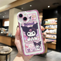 Cute Silicone Kuromi iPhone Cases | ZAKAPOP