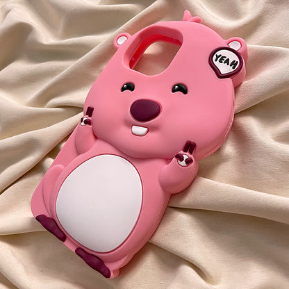 Cute Little Beaver iPhone Case | Zakapop