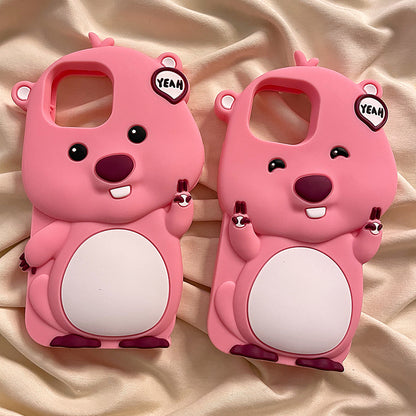 Cute Little Beaver iPhone Case | Zakapop