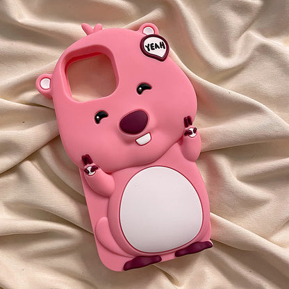 Cute Little Beaver iPhone Case | Zakapop