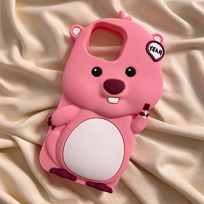 Cute Little Beaver iPhone Case | Zakapop