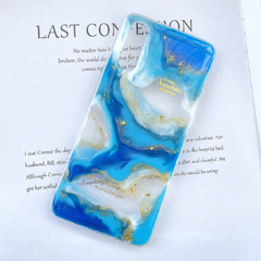 Daughter of the Sea - Handmade Blue Ombre Resin Phone Case | ZAKAPOP