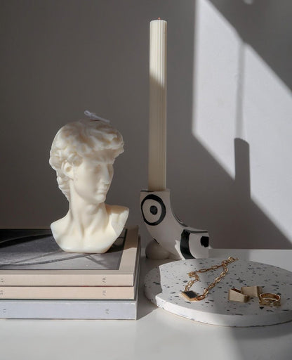 David & Venus Candle Set in Sculpture