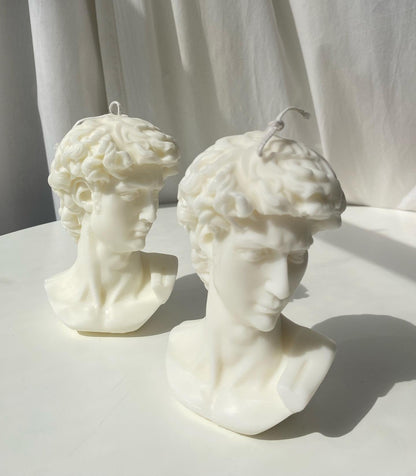 David & Venus Candle Set in Sculpture