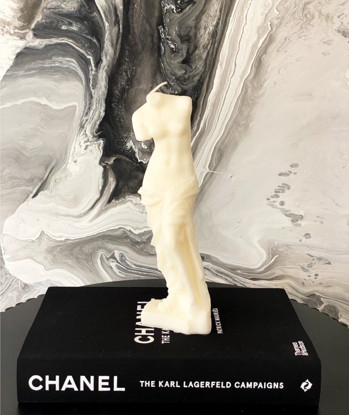 David & Venus Candle Set in Sculpture