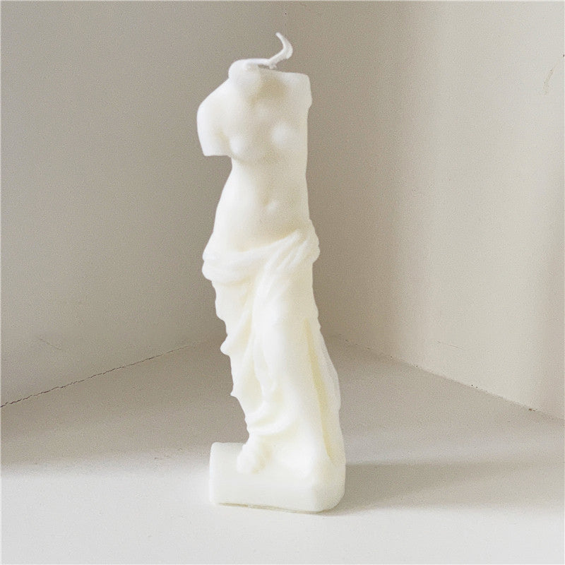 David & Venus Candle Set in Sculpture