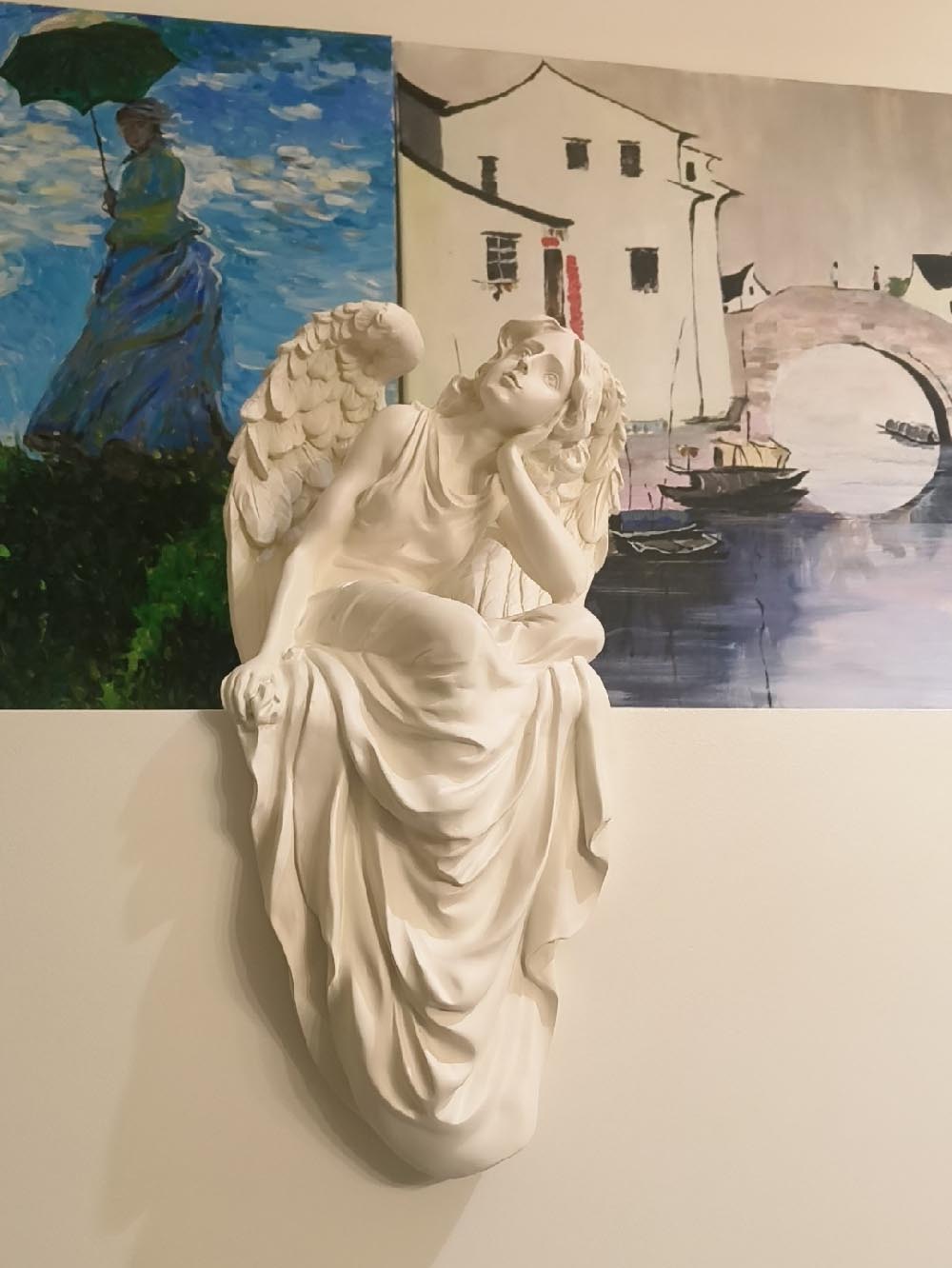 “Dream” Angel Girl Resin Figurine