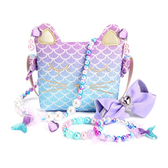 Dress Up Jewelry Purse for Little Girls | Mermaid Gift