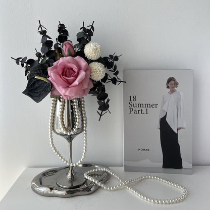 Élégant Goblet Vase