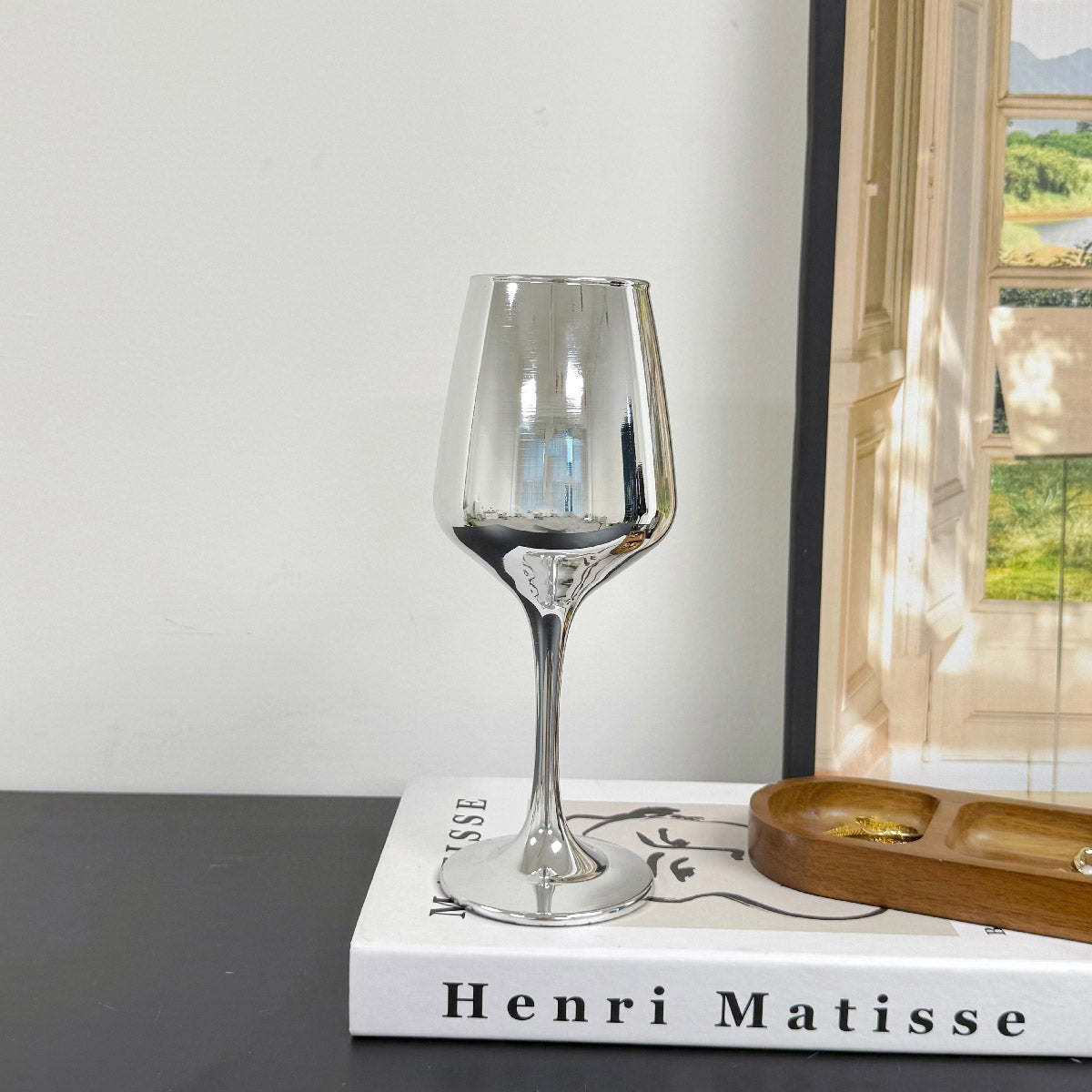 Élégant Goblet Vase