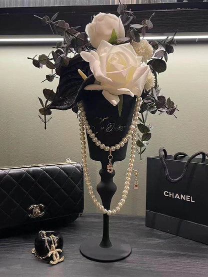 Élégant Goblet Vase