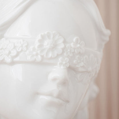 "Ella & Emmy" Lady Ceramic Vase Set of 2