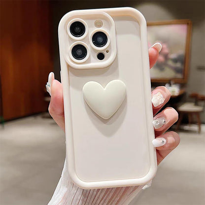 Fashion 3D Heart iPhone Case | ZAKAPOP