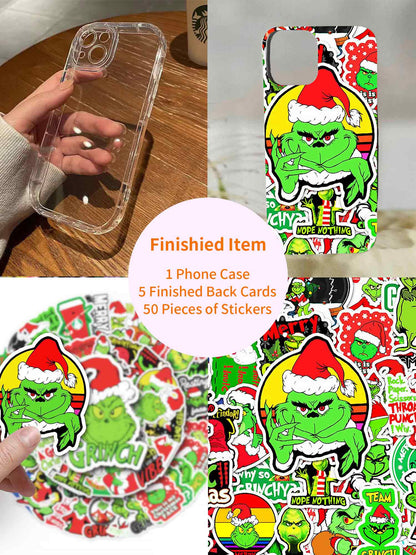 ZAKAPOP's Marry Grinchmas DIY Sticker Phone Case