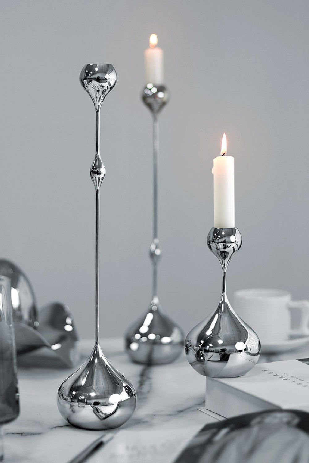 Flowing Water Drop Candle Holder