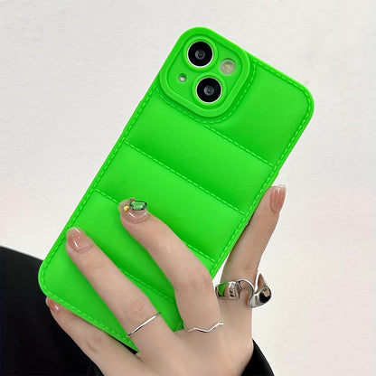 Frosted Down Jacket Phone Case | ZAKAPOP