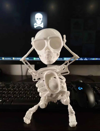 Funny 3DPrinted Dancing Skeletons | ZAKAPOP