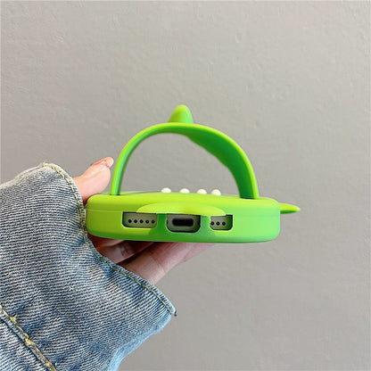 Funny 3D Shark Slippers iPhone Case | ZAKAPOP