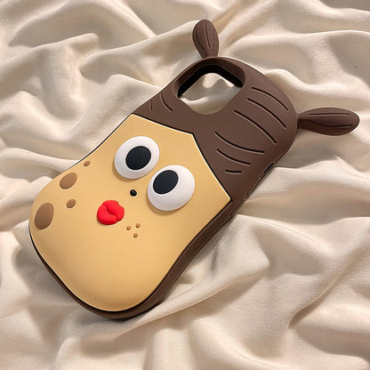 Funny Big Mouth, Big Eyes iPhone Case | Zakapop