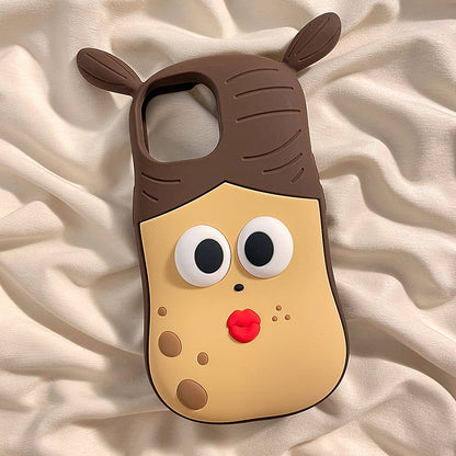 Funny Big Mouth, Big Eyes iPhone Case | Zakapop