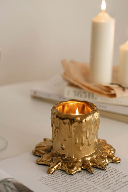 Golden Sunset Romantic Scented Candle Gift Set