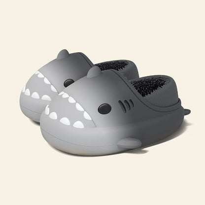 Gradient Full Heel Winter Shark Slippers (Adult) | ZAKAPOP