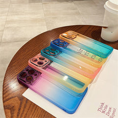 Gradient Rainbow Clear Phone Case Lite | ZAKAPOP