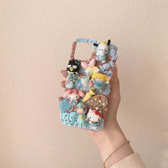 Handmade Cute Summer Cartoon Dog Cream Phone Case (Customizable) | ZAKAPOP