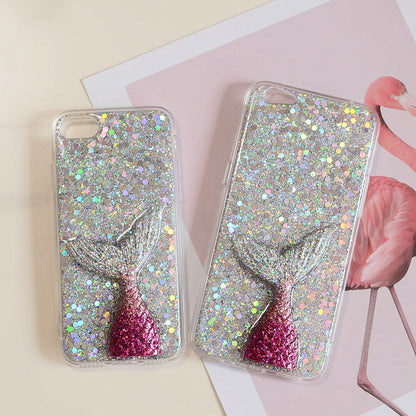 Handmade Glittering Mermaid Tail Phone Case (Customizable) | ZAKAPOP