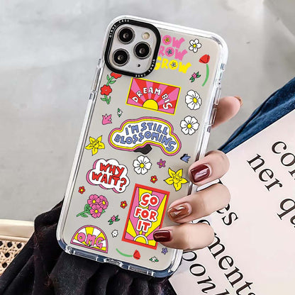 Heart Eye Retro Y2K iPhone Case | ZAKAPOP
