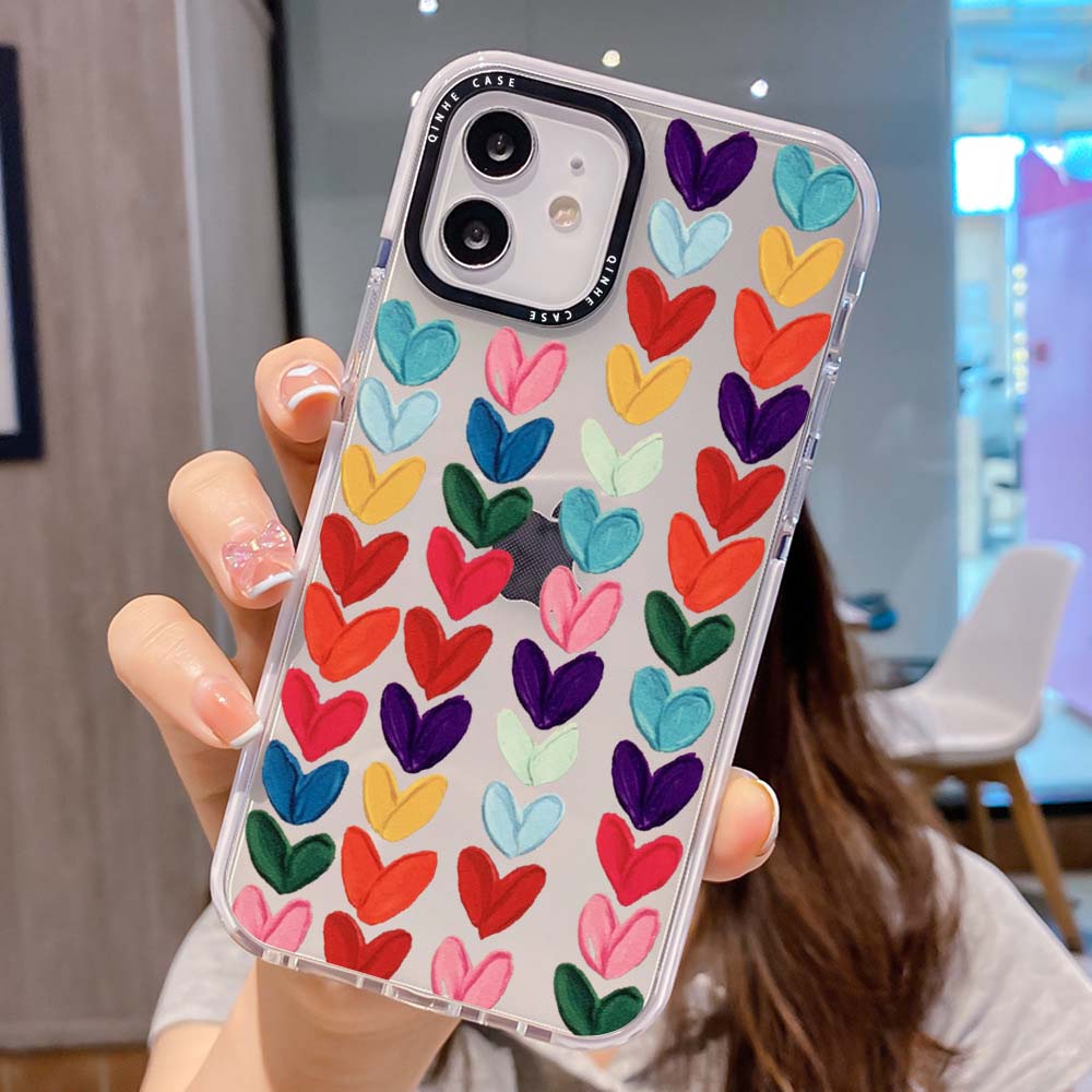 Heart Eye Retro Y2K iPhone Case | ZAKAPOP