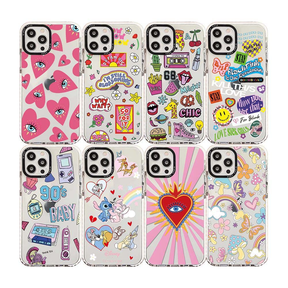 Heart Eye Retro Y2K iPhone Case | ZAKAPOP