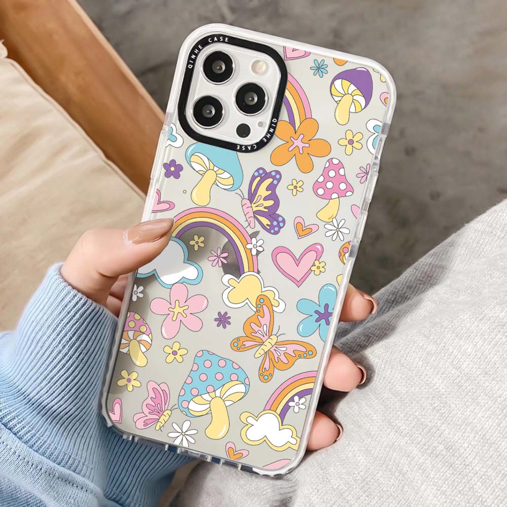 Heart Eye Retro Y2K iPhone Case | ZAKAPOP