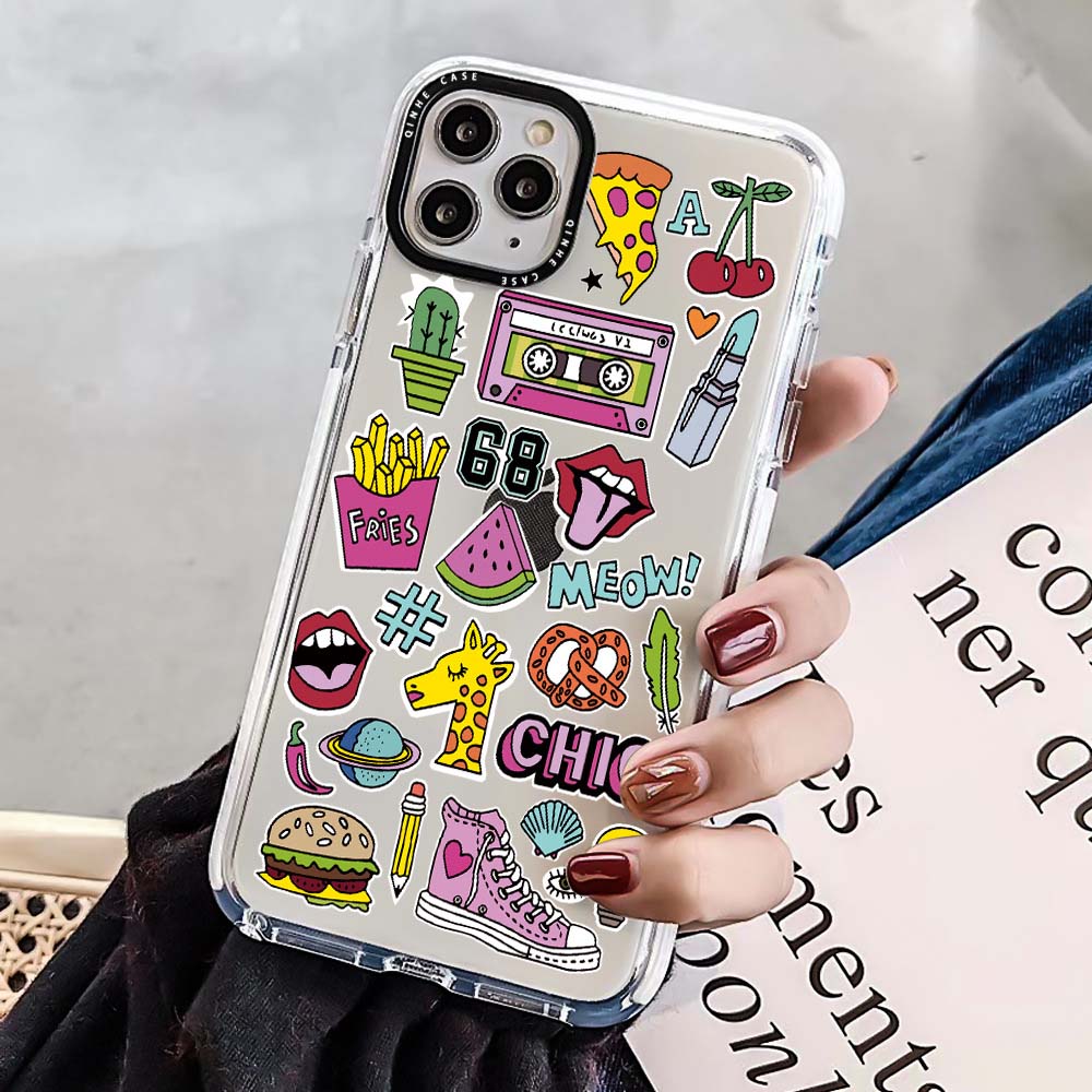 Heart Eye Retro Y2K iPhone Case | ZAKAPOP